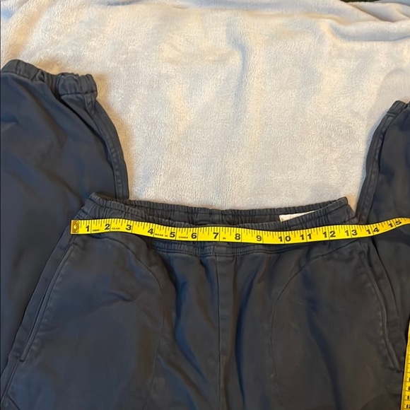 Rag & Bone Navy Loose Fit Denim Joggers Pants - Picture 3 of 11